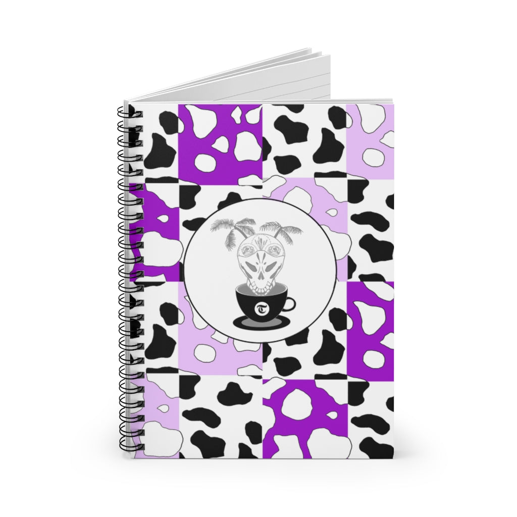 Cowboi Purple Spiral Notebook - Ruled Line
