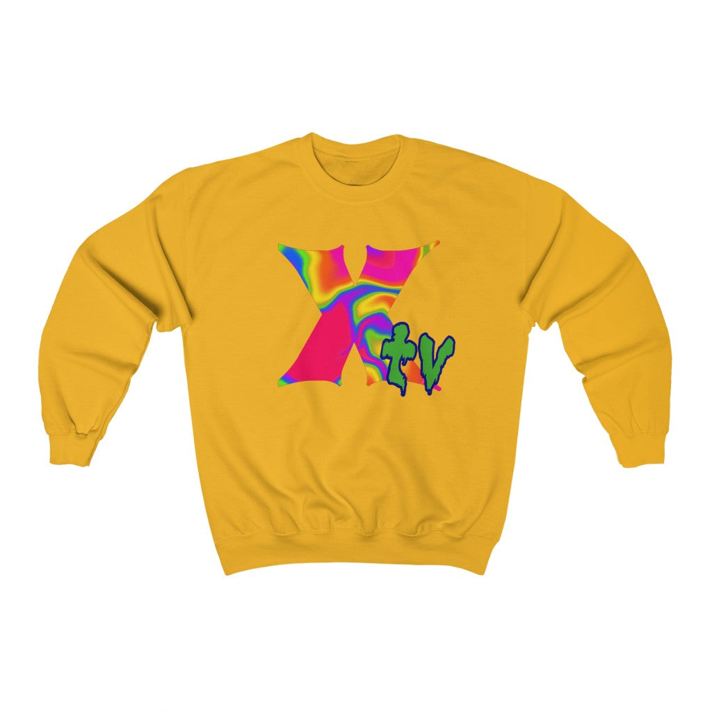 neon Xtv logo Crewneck Sweatshirt